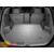 Коврик багажника для Тойота Highlander 2014-, Серый - резиновые WeatherTech - фото 7