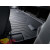 Коврики салона Тойота Sienna 2011-, Третий ряд, черный для 8 местной модели - резиновые WeatherTech - фото 7