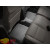 Коврики салона Ford Explorer 2011-, Черные 1+2 ряд для авто с консолью между сидениями 2-го ряда - резиновые WeatherTech - фото 2