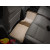 Коврики салона Ford Explorer 2011-, Бежевые 1+2 ряд для авто с консолью между сидениями 2-го ряда - резиновые WeatherTech - фото 2