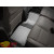 Коврики салона Ford Explorer 2011-, Серые 1+2 ряд для авто с консолью между сидениями 2-го ряда - резиновые WeatherTech - фото 2