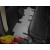 Коврики салона Infiniti JX 2012-, Серые - резиновые WeatherTech - фото 2
