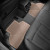 Ковры салона BMW X5 2014- задние, бежевые - Weathertech - фото 2