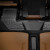 Ковры салона Volvo XC90 2016- с бортиком задние черные Hybrid - Weathertech - фото 2