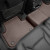 Ковры салона Audi Q7 2016- с бортиком какао, задние - Weathertech - фото 2