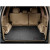 Коврик багажника для Тойота Land Cruiser 120 Prado, Черный - резиновые WeatherTech - фото 2