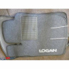Коврики текстильные DACIA LOGAN 2013- [X52] серые в салон