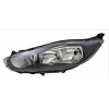 Фара передняя Ford Fiesta VI 2013-2017 левая H7/H15, чёрн.отражат., авт..+моторчик - DEPO