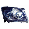 Фара передня для Тойота Avensis 2006-2008 H7 / H1, права ел.рег. чорна рамка - DEPO