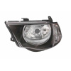 Фара передняя Mitsubishi l200 2007-2015 (двойн.кабина) левая H4 белый поворотн, эл. рег. - DEPO