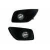 Фара противотуманка Ford Fiesta 2008-2011 ХРОМ ободок (комплект - 2шт) - AVTM