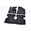 Ковры салона ворс Hyundai IX35 (2010-) /Чёрные Premium - AVTM