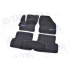 Ковры салона ворс Mazda 3 (2003-2009) /Чёрные Premium - AVTM
