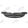 Решетка радиатора Chevrolet Aveo (T200) 2004-2005 хром. полоска - AVTM