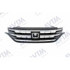 Решітка радіатора Honda CR-V 2012-2015 черн.с хром накладки. без нижньої частини - AVTM