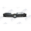 Решетка радиатора Volkswagen Golf VI 2009-2012 черн. без хром.молдинга открытая - AVTM
