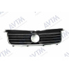 Решітка радіатора Volkswagen Passat B5 2001-2005 хром. / Черн. - AVTM