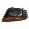 Фара передняя Chevrolet Aveo хетчбек 2005-2006 левая H4, авт. регул. темн. отпражат - DEPO