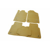 Ковры салона ворс Lexus ES (2006-2012) Бежевые Premium - AVTM
