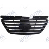 Решетка радиатора Hyundai Sonata NF 2008-2010 черн.с хром.накладками - AVTM