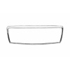 Рамка решітки радіатора Mercedes E-Class (W210) 1999-2002 рамка хром. Classic / Elegance (метал.) - AVTM