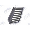 Решітка радіатора Mitsubishi L200 2005-2010 верх.лев.хром. / Черн. - AVTM