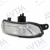 Указатель поворота Skoda Fabia 2014-/Rapid 2012-/ Seat Toledo 2012- правый в зеркале - AVTM