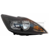 Фара передня Ford Focus 2008-2011 права H1 + H7 черн.рамка + моторч - TYC