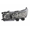 Фара передня для Тойота Corolla 2013-2016 ліва H11 / HB3 / LED авт., Чёрн.отражат. - DEPO