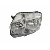 Фара передняя Dacia/Renault Duster 2010-2013 левая H7/H1, авт./мех.рег., хром.рамка - DEPO