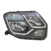 Фара передняя Dacia/Renault Duster 2013-2018 правая H7/H1s blik, авт., - DEPO