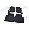 Ковры салона ворс Mitsubishi Galant 2004-2012 Чёрные 5шт - AVTM