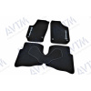 Ковры салона ворс Volkswagen Polo (2001-2008) /Чёрные 5шт - AVTM