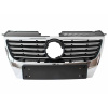 Решітка радіатора Volkswagen Passat B6 2005-2010 хром.рамка хром.ребра з отв.п / тронік - AVTM