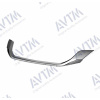 Молдинг решітки радіатора Honda Accord IX 2013-2015 Eur / USA ніжн.сред.хром - AVTM
