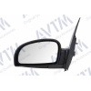 Зеркало боковое HYUNDAI GETZ 09.02-06.09 в сборе левое, эл. регулировка, с подогревом, грунт, выпукл - AVTM