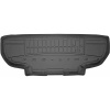 Резиновый коврик в багажник для Ford Galaxy (mkII) 2006-2015 (без двухуровневого пола)(разложенный 3й ряд)(багажник) - Frogum Pro-Line