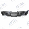 Решетка радиатора Nissan Tiida EUR 2005-2012 черн.с хром.молдингом - AVTM