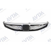 Решетка радиатора Honda Civic седан 2009-2011 черн.с хром.накладкой - AVTM