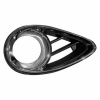 Грати в бампер Infiniti FX 11-13 ліва чорн.+ хром - AVTM
