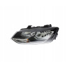 Фара передня Volkswagen Polo V 15-19 SDN/Polo V 15-18 HB передн. лів. (ел) (з коректором) (без ламп) - DEPO