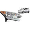 Фара передня Nissan Note 13-17 передн. пра. (ел) (без ламп) (HB5/3457ak/W5W) - DEPO