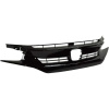 Грати радіатора Honda Civic 10 16-18 черн. глянець без молдингу - AVTM