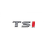 Эмблема "TSI" для Volkswagen Jetta 2011-2018 (TS-хром, I-красная) - AVTM