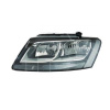 Фара передня Audi Q5 08-12 пра. (ел) (з коректором) (без ламп) (H7*2PH24WYP13W*2) (біла вставка у - DEPO
