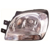 Фара передня Kia Sportage 04-08 (JE) лів. (мехел) (без ламп) (H4PY21W*2W5W)  (хром розсіювач (Kor - DEPO