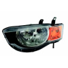 Фара передня Mitsubishi Colt 09-13 (Z30) лів. (ел) (з коректором) (без ламп) (H4P21WW5W) - DEPO