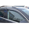 Дефлектори вікон Mercedes C-klasse W-205 2014 -> седан С Хром молдинги та ком - HIC