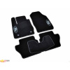Ковры салона ворс Ford Fiesta 2009-2017 /Чёрные, кт. 5шт - AVTM