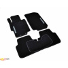 Ковры салона ворс Honda Accord (2002-2008) /Чёрные, кт. 5шт - AVTM